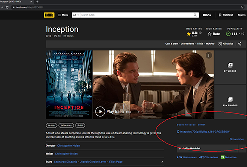 Imdb plugin